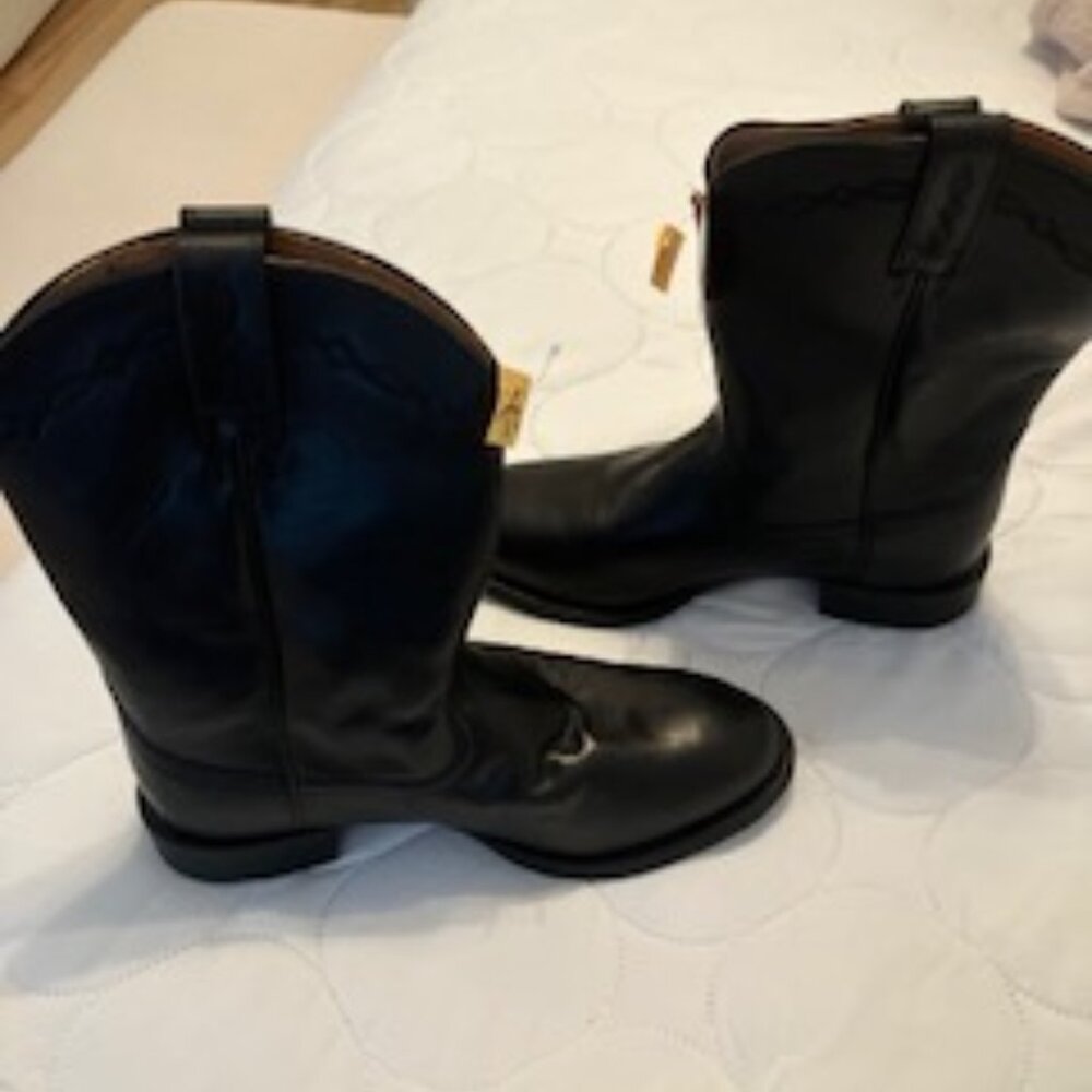 ARIAT Men's brand new leather black boots
